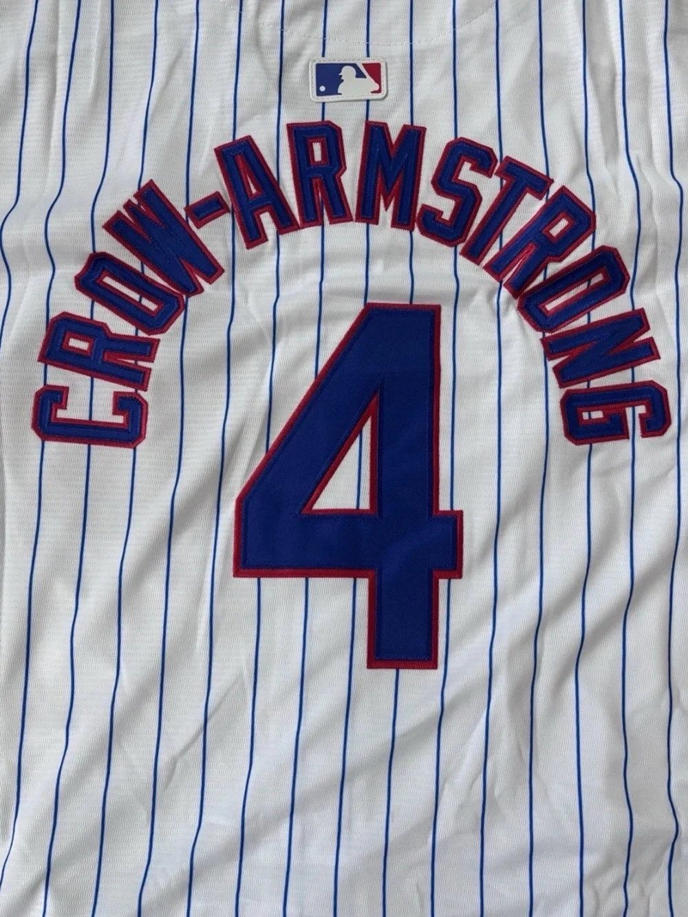Chicago Cubs Pete Crow-Armstrong White Home Jersey MLB Adult Large NWT